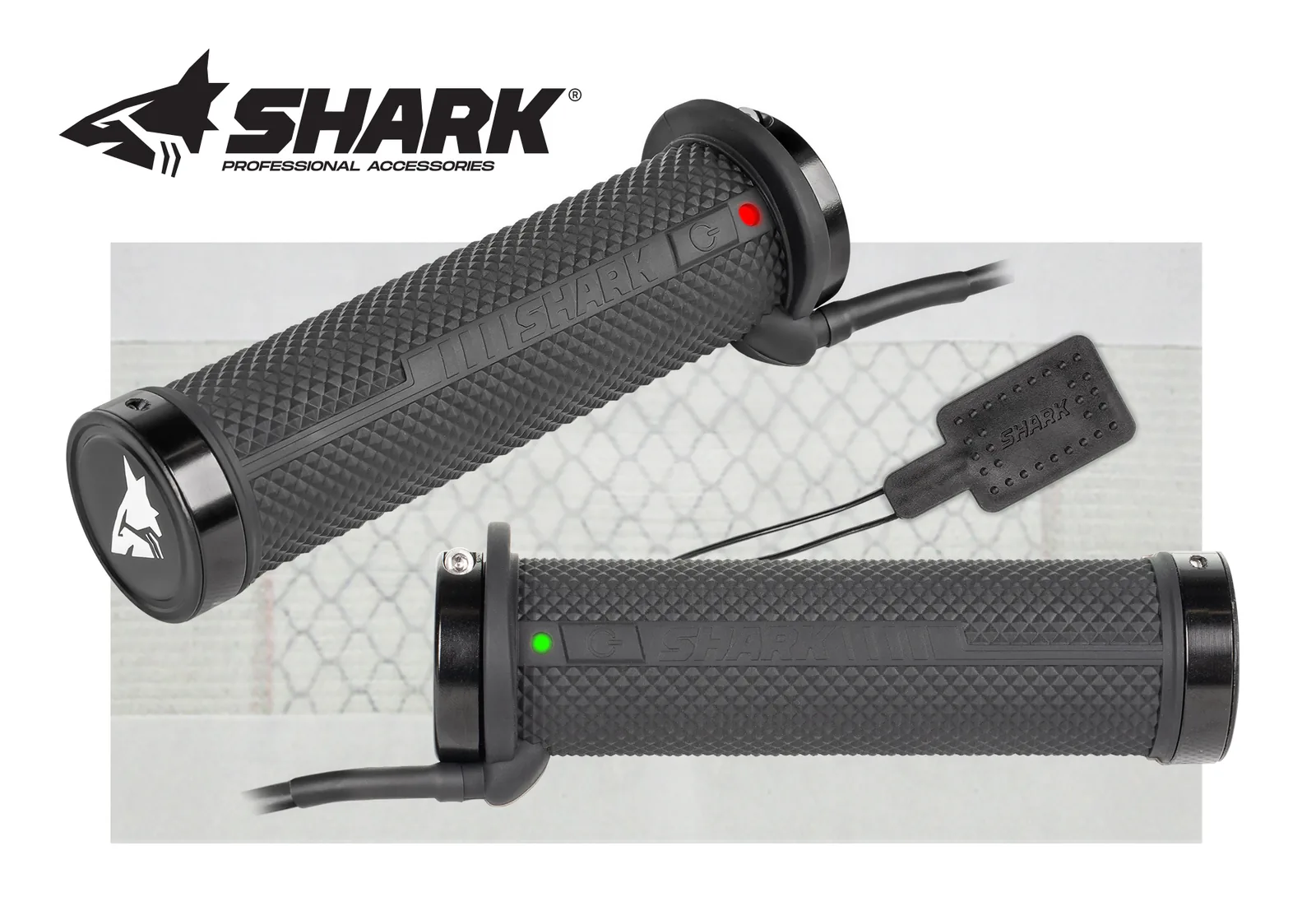 SHARK 4ZONE LOCK-ON grijane ručke + grijač palca i sjedala