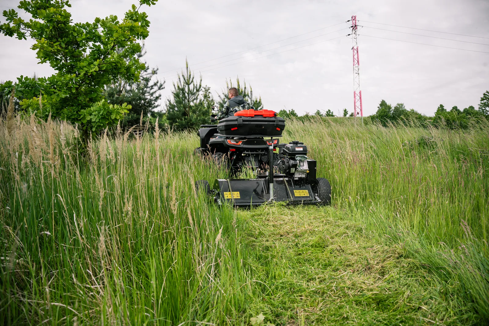 SHARK ATV malčer s Kohler 14 KS motorom