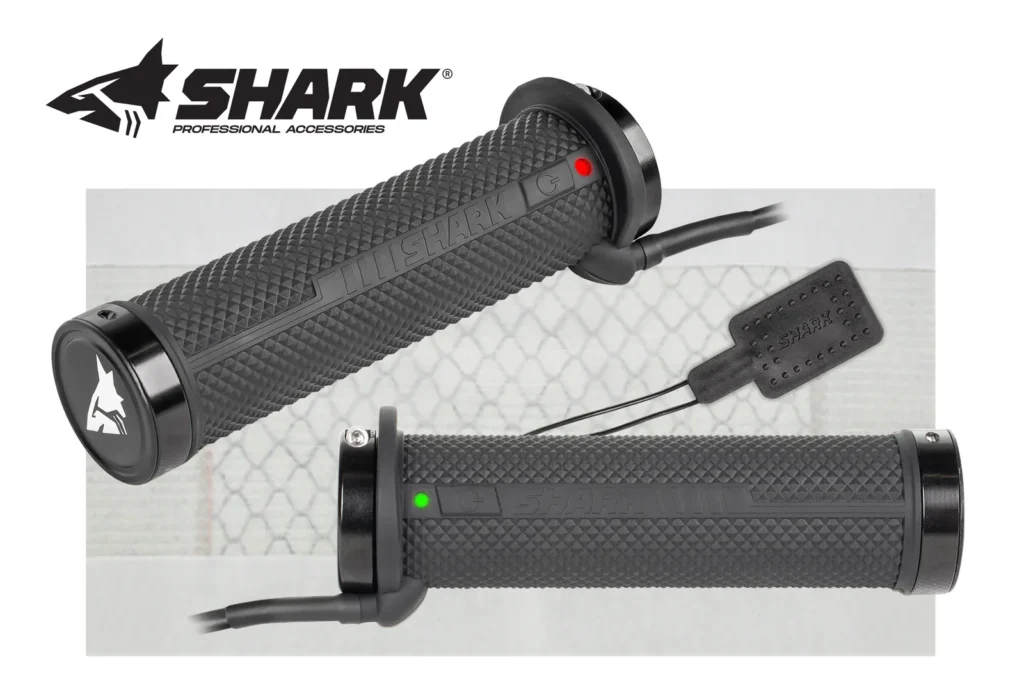 SHARK 4ZONE LOCK-ON grijane ručke + grijač palca i sjedala
